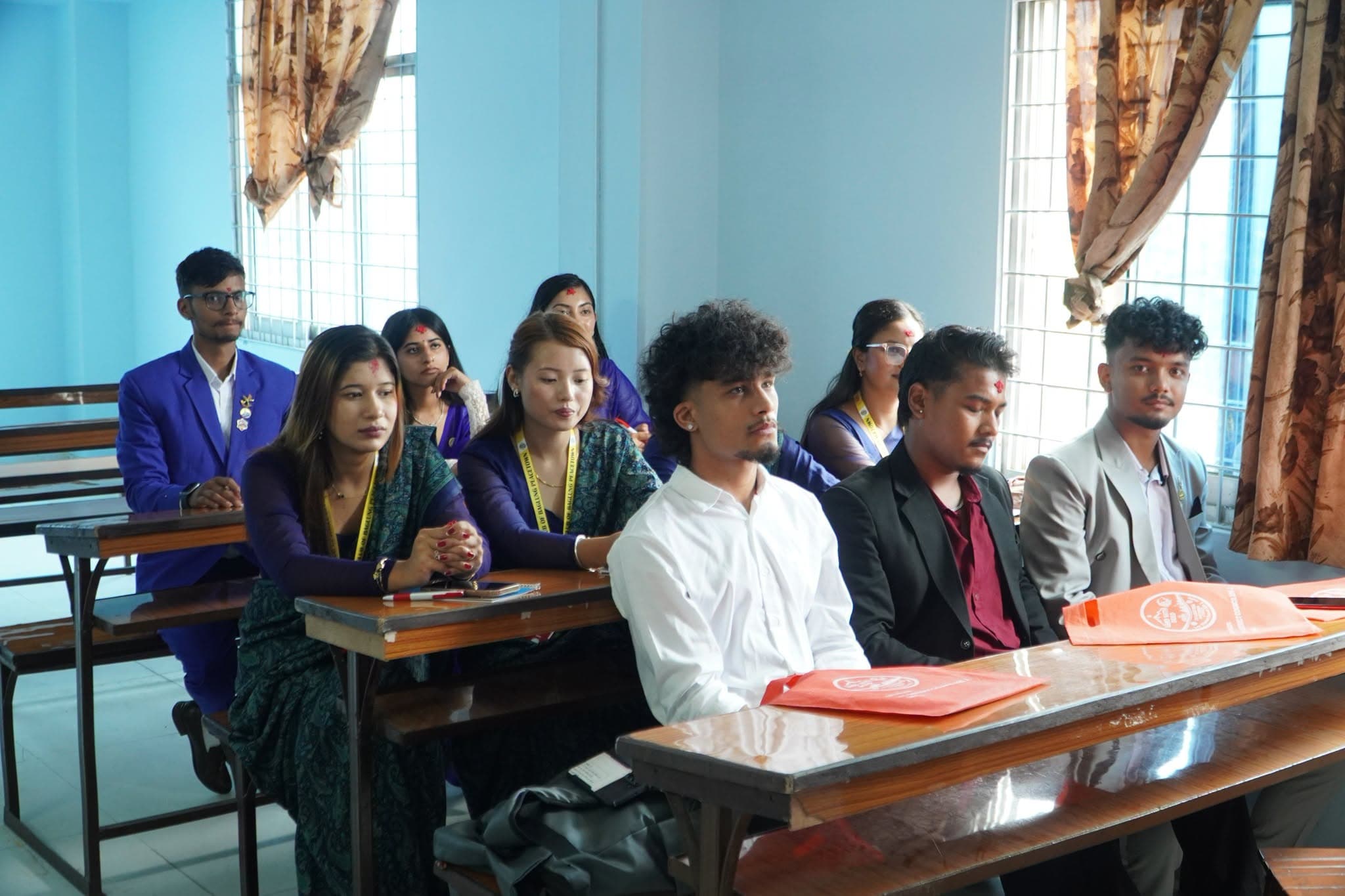 Leo Club of Chautari Pokhara members